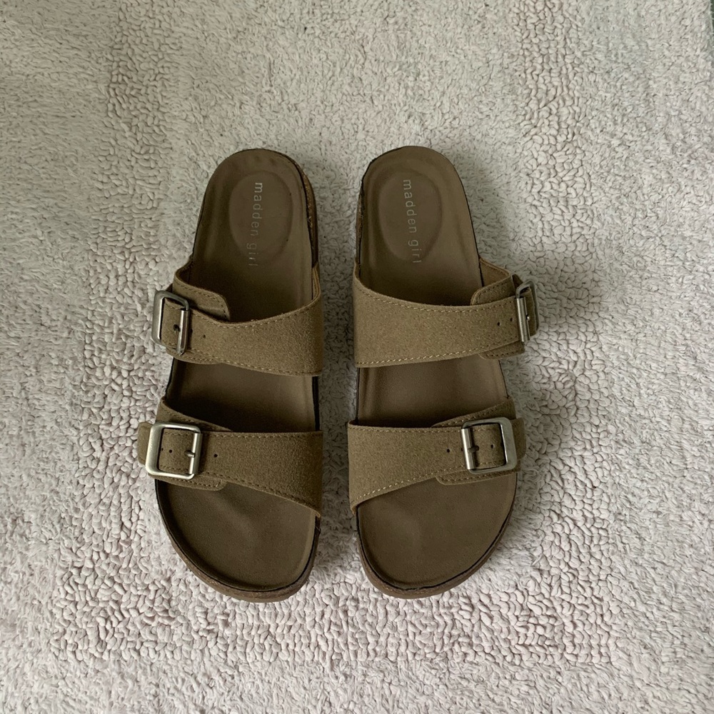 Madden Girl Tan Sandals